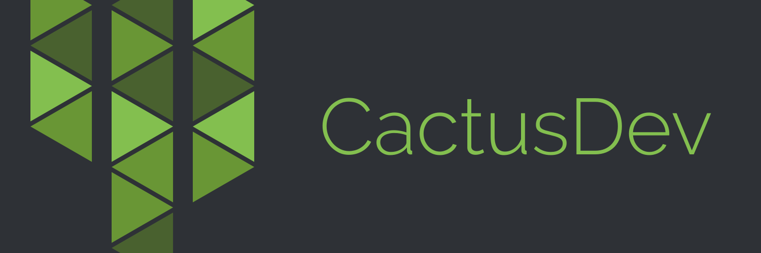 CactusDev Header